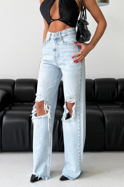 Τζιν SATURNA, Χρώμα: Γαλάζιο, IVET.EU - Εκπτώσεις έως -80%