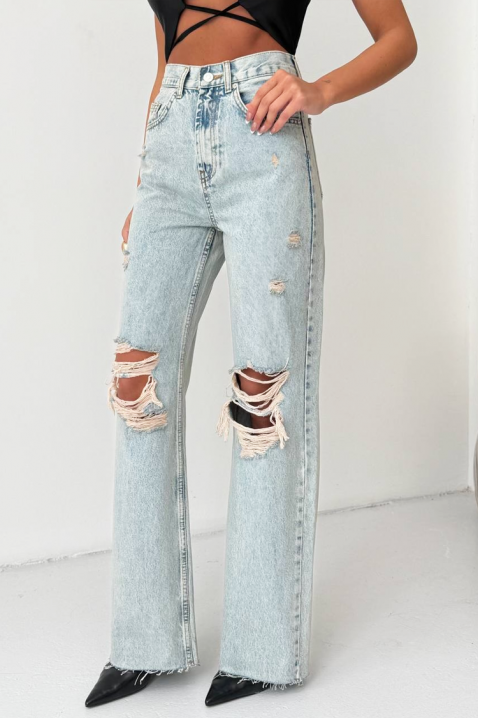 Τζιν ZERVILA, Χρώμα: Γαλάζιο, IVET.EU - Εκπτώσεις έως -80%