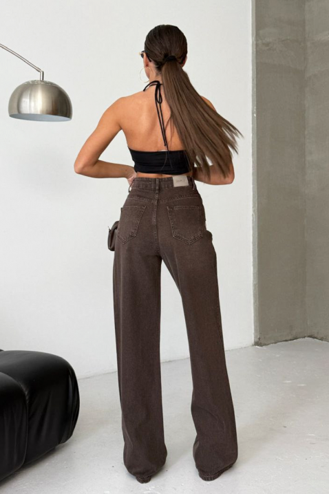 Τζιν MARSENA, Χρώμα: καφέ, IVET.EU - Εκπτώσεις έως -80%