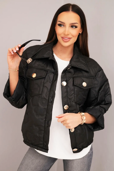 Μπουφάν ORANZELA BLACK, Χρώμα: μαύρο, IVET.EU - Εκπτώσεις έως -80%