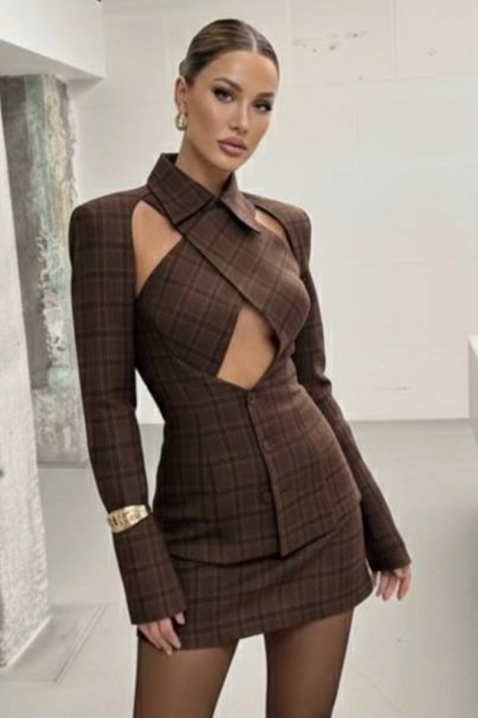 Σύνολο GODELZA BROWN, Χρώμα: καφέ, IVET.EU - Εκπτώσεις έως -80%