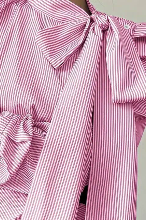 Γυναικείο πουκάμισο ZAROLVA PINK, Χρώμα: ροζ, IVET.EU - Εκπτώσεις έως -80%