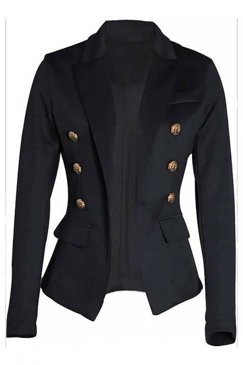 Σακάκι GLAROLDA, Χρώμα: μαύρο, IVET.EU - Εκπτώσεις έως -80%