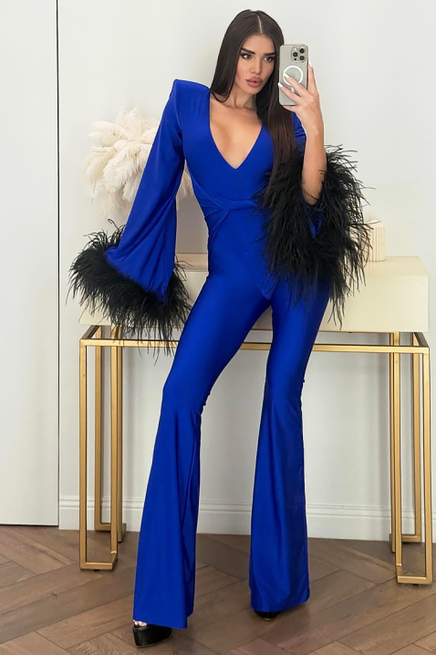 Ολόσωμη φόρμα PINTELMA BLUE, Χρώμα: μπλε, IVET.EU - Εκπτώσεις έως -80%