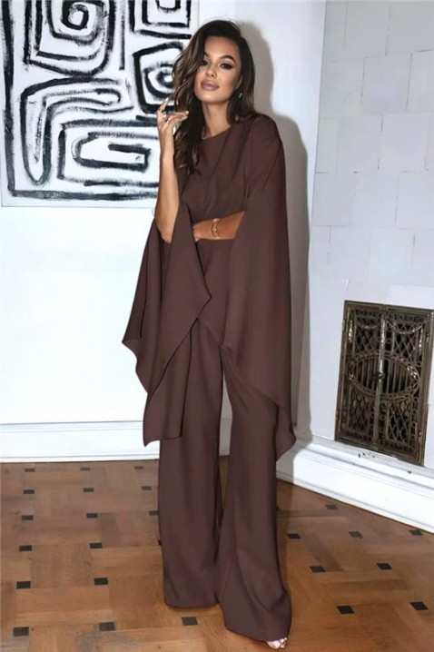 Σύνολο FESTOLDA BROWN, Χρώμα: καφέ, IVET.EU - Εκπτώσεις έως -80%