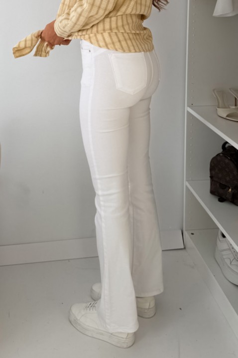 Τζιν GLORZELA, Χρώμα: άσπρο, IVET.EU - Εκπτώσεις έως -80%