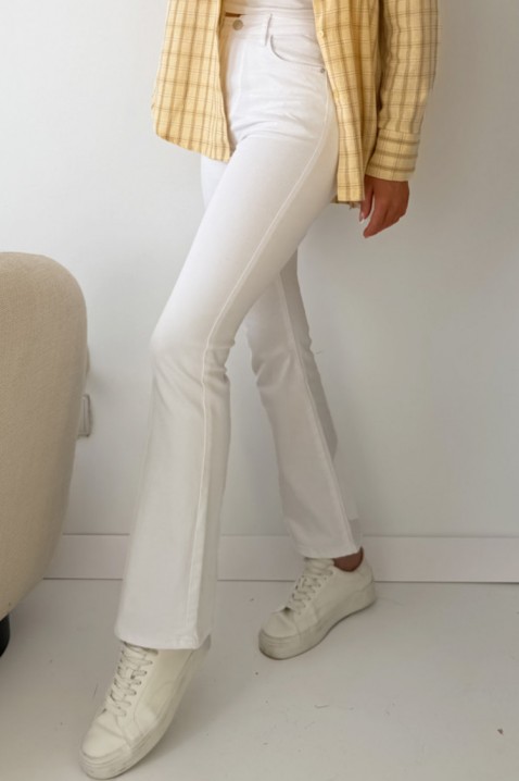 Τζιν GLORZELA, Χρώμα: άσπρο, IVET.EU - Εκπτώσεις έως -80%