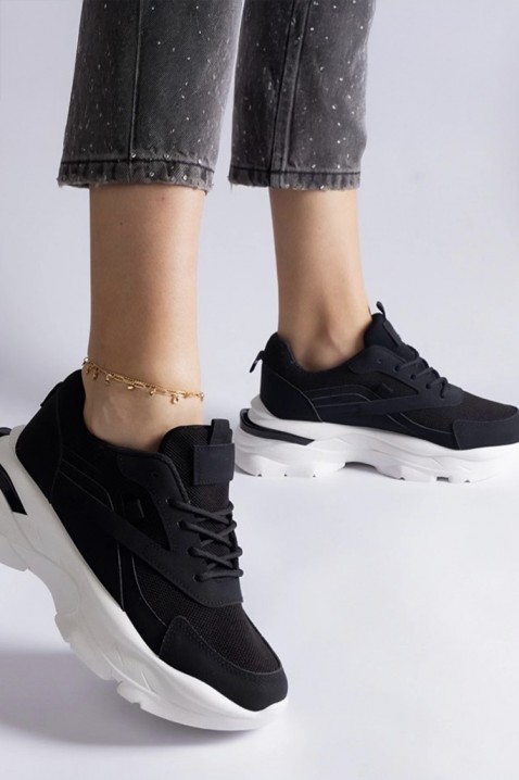 Γυναικεία αθλητικά παπούτσια DLOMERZA, Χρώμα: μαύρο, IVET.EU - Εκπτώσεις έως -80%