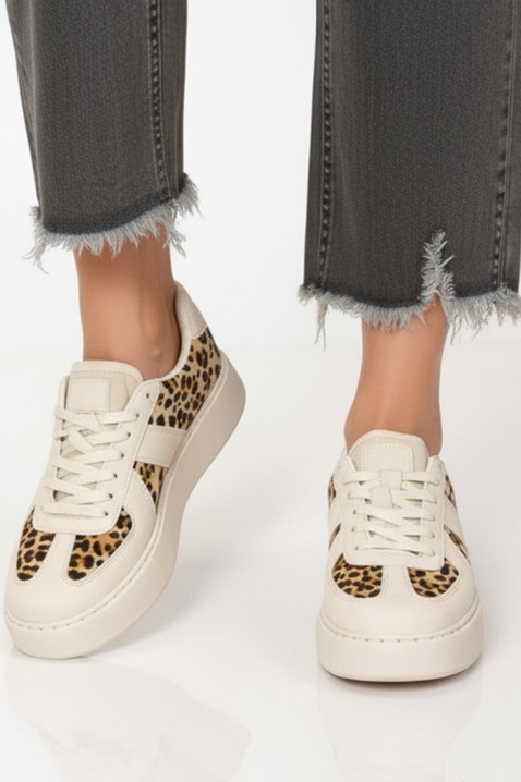 Πάνινα παπούτσια DAMONDA ECRU, Χρώμα: εκρού, IVET.EU - Εκπτώσεις έως -80%