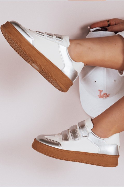 Πάνινα παπούτσια SERBRONZA, Χρώμα: ασημί, IVET.EU - Εκπτώσεις έως -80%