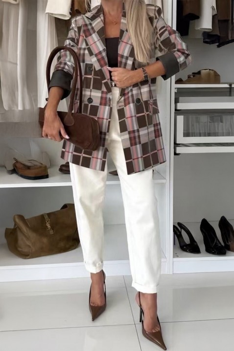 Σακάκι MNOGILZA, Χρώμα: χρωματιστό, IVET.EU - Εκπτώσεις έως -80%