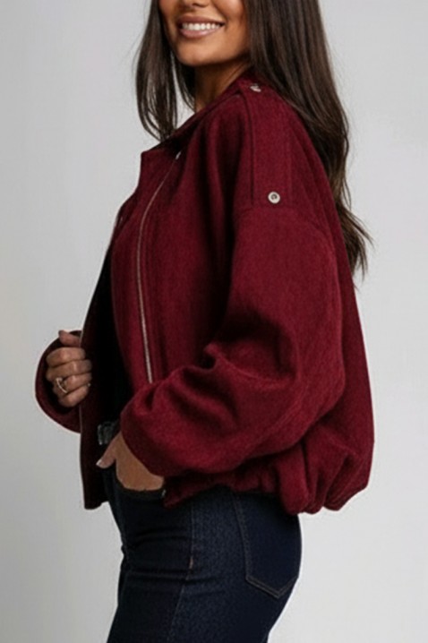 Μπουφάν ZERLENDA BORDO, Χρώμα: μπορντό, IVET.EU - Εκπτώσεις έως -80%