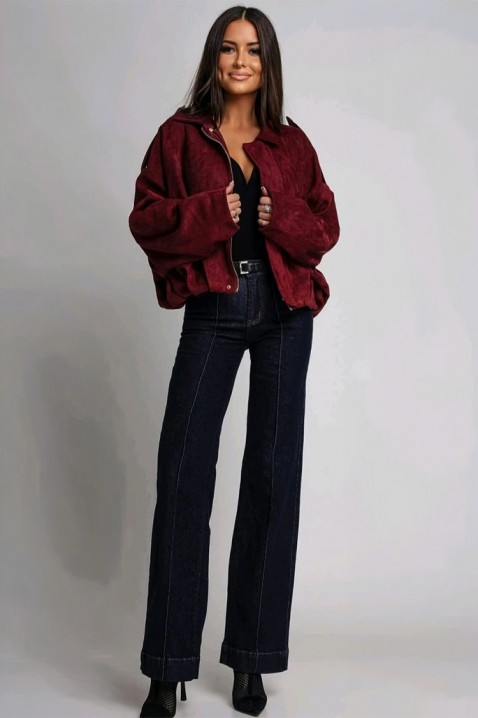 Μπουφάν ZERLENDA BORDO, Χρώμα: μπορντό, IVET.EU - Εκπτώσεις έως -80%