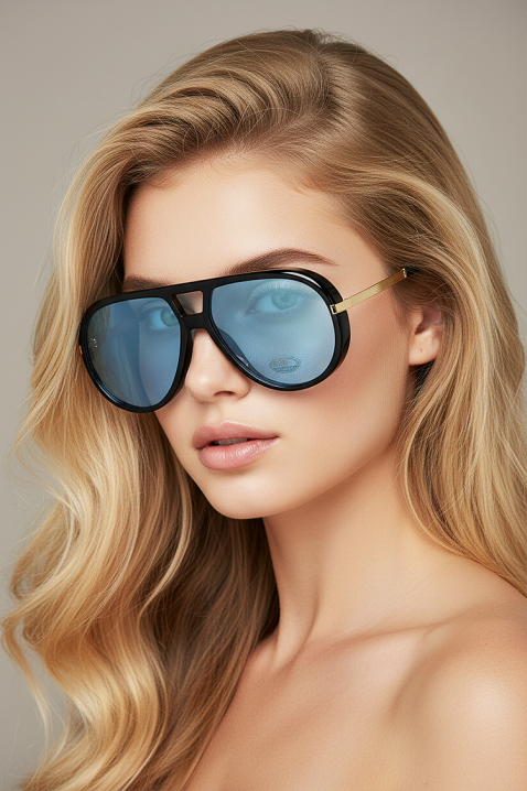 Γυναικεία γυαλιά SUNINZA BLUE, Χρώμα: μπλε, IVET.EU - Εκπτώσεις έως -80%