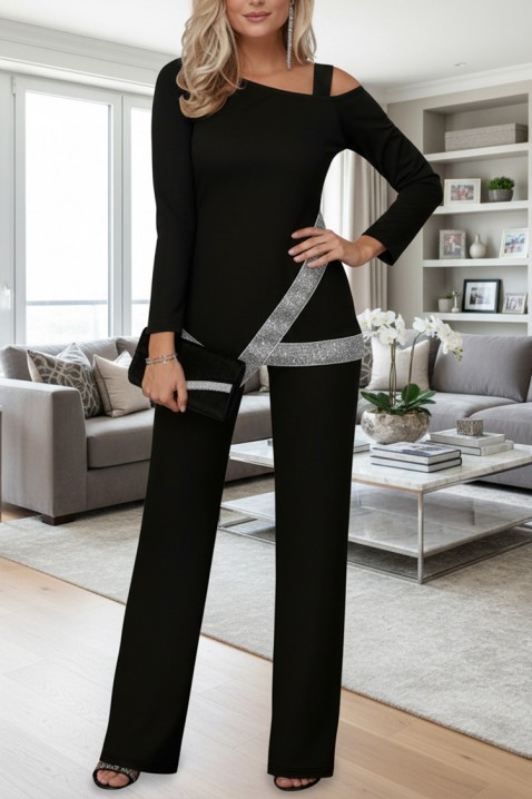 Σύνολο GELANDA BLACK, Χρώμα: μαύρο, IVET.EU - Εκπτώσεις έως -80%