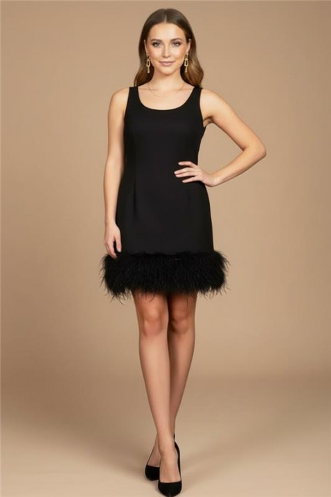 Φόρεμα HOLINZANA BLACK, Χρώμα: μαύρο, IVET.EU - Εκπτώσεις έως -80%