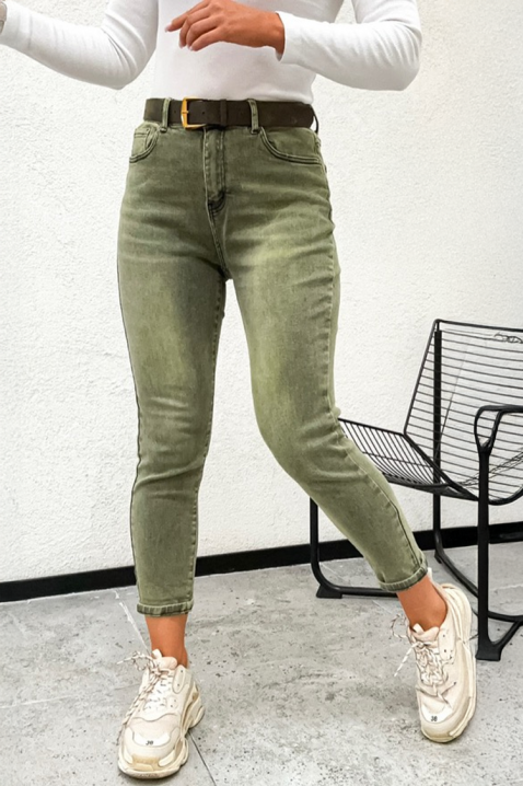 Τζιν ZOYANZA, Χρώμα: πράσινο, IVET.EU - Εκπτώσεις έως -80%