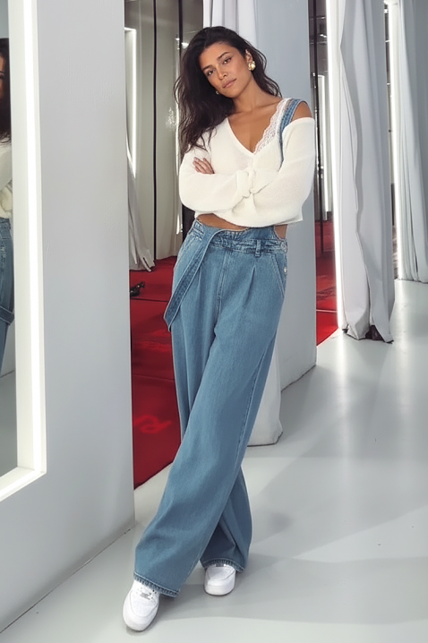 Τζιν RILONDANA, Χρώμα: Γαλάζιο, IVET.EU - Εκπτώσεις έως -80%