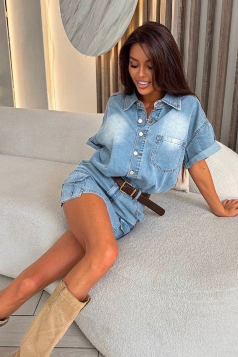 Τζιν NEBRALENDA, Χρώμα: Γαλάζιο, IVET.EU - Εκπτώσεις έως -80%