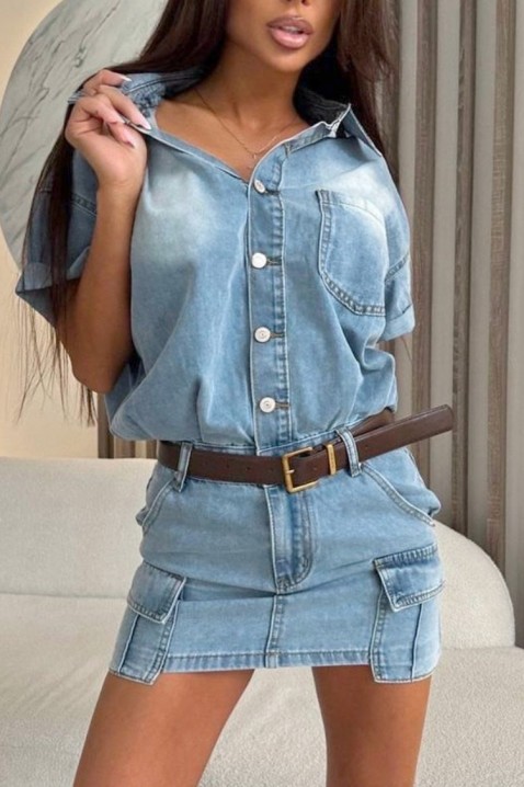 Τζιν NEBRALENDA, Χρώμα: Γαλάζιο, IVET.EU - Εκπτώσεις έως -80%