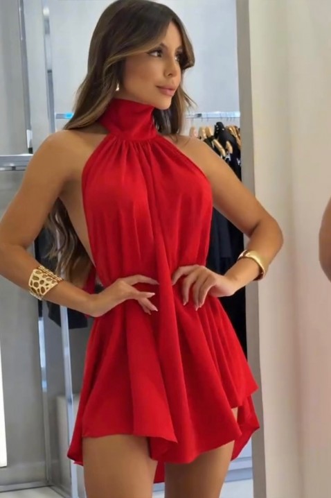 Φόρεμα ESMERALZA, Χρώμα: κόκκινο, IVET.EU - Εκπτώσεις έως -80%