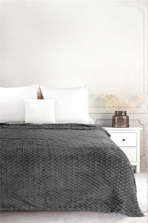 Κουβέρτα BELMONGA GREY 160x200 cm, Χρώμα: γκρι, IVET.EU - Εκπτώσεις έως -80%