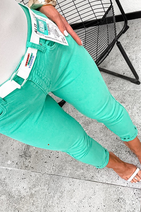 Τζιν ZEBRONDA, Χρώμα: τυρκουάζ, IVET.EU - Εκπτώσεις έως -80%