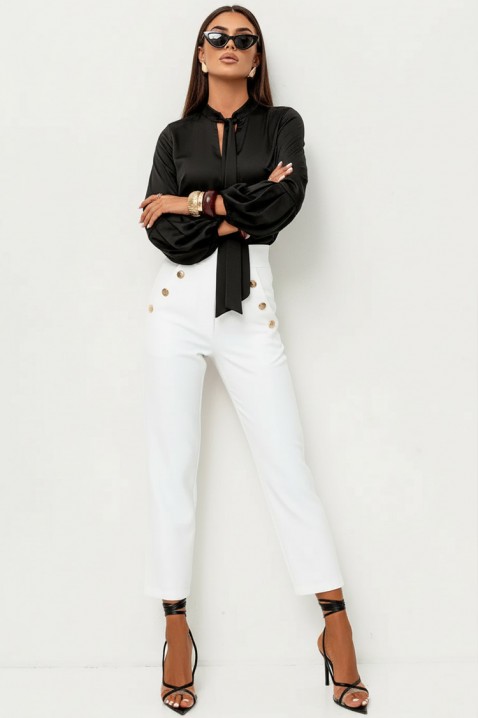 Γυναικεία μπλούζα GERZOLDA BLACK, Χρώμα: μαύρο, IVET.EU - Εκπτώσεις έως -80%