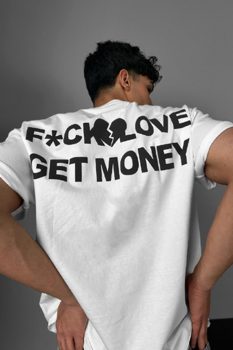 Ανδρικό μπλουζάκι FRONZO WHITE, Χρώμα: άσπρο, IVET.EU - Εκπτώσεις έως -80%