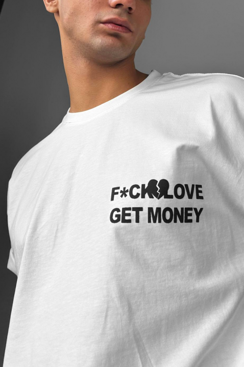 Ανδρικό μπλουζάκι FRONZO WHITE, Χρώμα: άσπρο, IVET.EU - Εκπτώσεις έως -80%