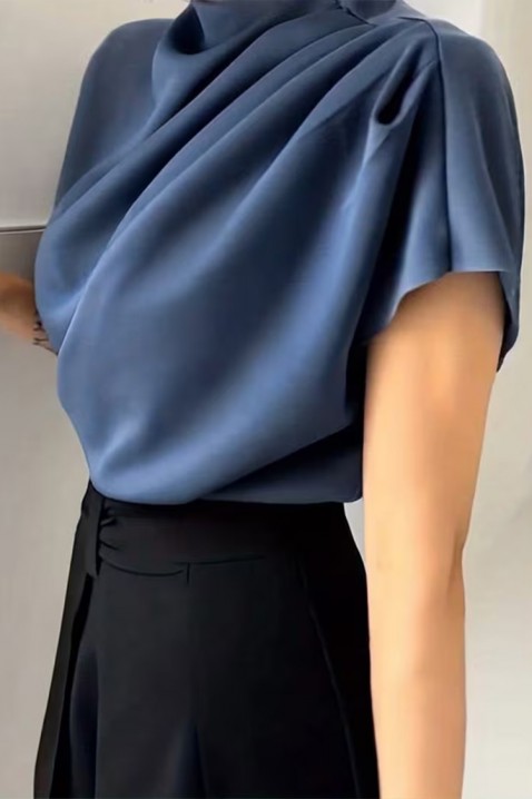 Τοπ GLORELZANA, Χρώμα: σκούρο μπλε, IVET.EU - Εκπτώσεις έως -80%