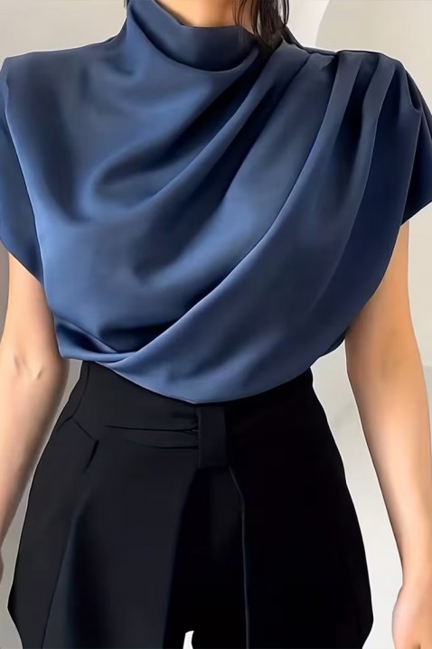 Τοπ GLORELZANA, Χρώμα: σκούρο μπλε, IVET.EU - Εκπτώσεις έως -80%