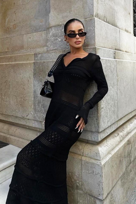 Φόρεμα STROLVERZA, Χρώμα: μαύρο, IVET.EU - Εκπτώσεις έως -80%