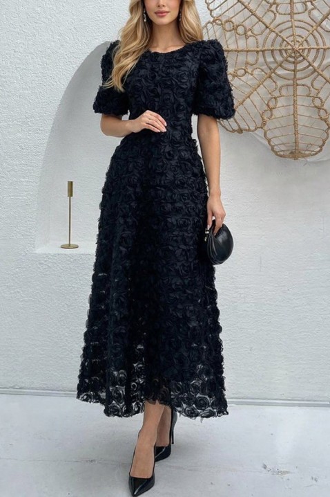 Φόρεμα DANOVELZA, Χρώμα: μαύρο, IVET.EU - Εκπτώσεις έως -80%