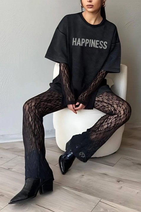 Σύνολο NARBRILZA BLACK, Χρώμα: μαύρο, IVET.EU - Εκπτώσεις έως -80%