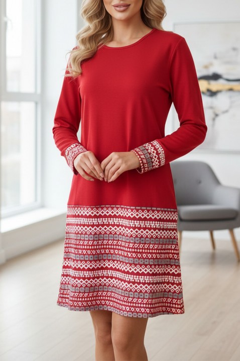 Φόρεμα BLORELGA RED, Χρώμα: κόκκινο, IVET.EU - Εκπτώσεις έως -80%