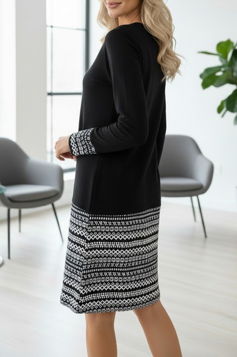 Φόρεμα BLORELGA BLACK, Χρώμα: μαύρο, IVET.EU - Εκπτώσεις έως -80%