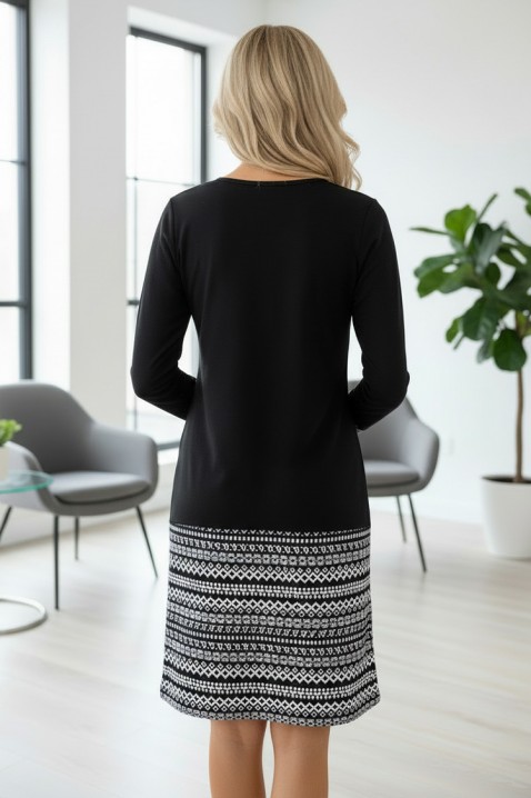 Φόρεμα BLORELGA BLACK, Χρώμα: μαύρο, IVET.EU - Εκπτώσεις έως -80%