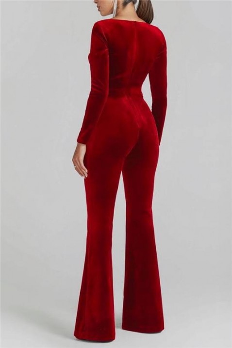 Ολόσωμη φόρμα BAGRONSA RED, Χρώμα: κόκκινο, IVET.EU - Εκπτώσεις έως -80%