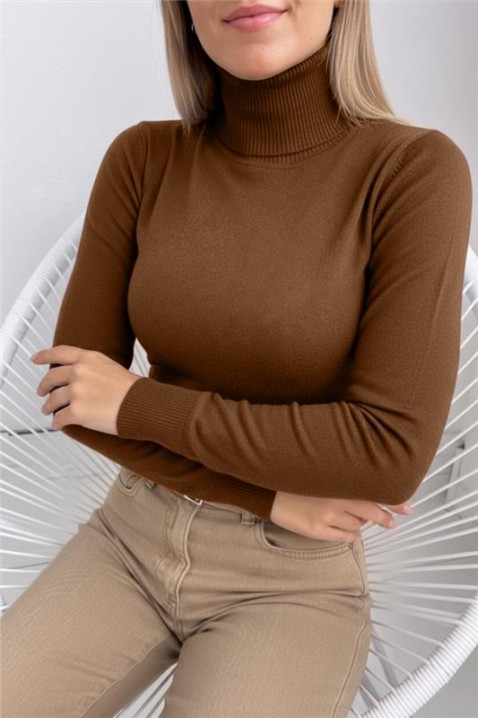 Πουλόβερ BRONENZA CAMEL, Χρώμα: ανοιχτό καφέ, IVET.EU - Εκπτώσεις έως -80%