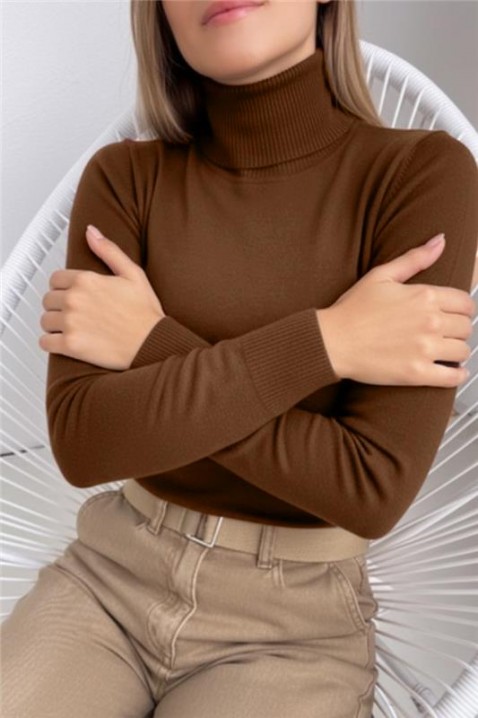 Πουλόβερ BRONENZA CAMEL, Χρώμα: ανοιχτό καφέ, IVET.EU - Εκπτώσεις έως -80%