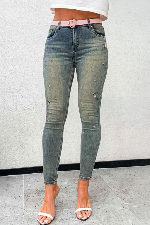 Τζιν LOMENZINA, Χρώμα: Γαλάζιο, IVET.EU - Εκπτώσεις έως -80%