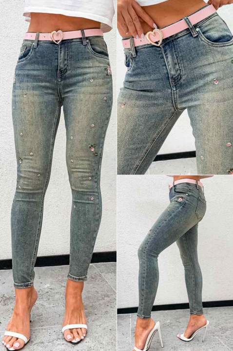 Τζιν LOMENZINA, Χρώμα: Γαλάζιο, IVET.EU - Εκπτώσεις έως -80%