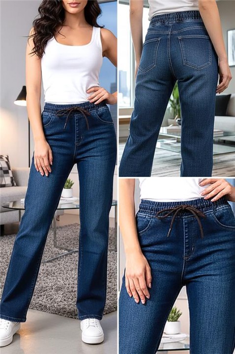 Τζιν JERSIKANA, Χρώμα: μπλε, IVET.EU - Εκπτώσεις έως -80%