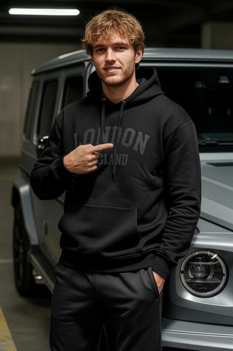 Ανδρικό φούτερ ROMONZO, Χρώμα: μαύρο, IVET.EU - Εκπτώσεις έως -80%