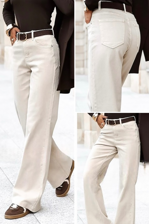 Τζιν BELANA, Χρώμα: άσπρο, IVET.EU - Εκπτώσεις έως -80%