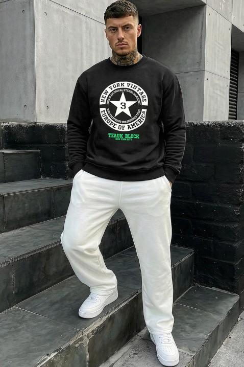 Ανδρική μπλούζα ZARENZO, Χρώμα: μαύρο, IVET.EU - Εκπτώσεις έως -80%