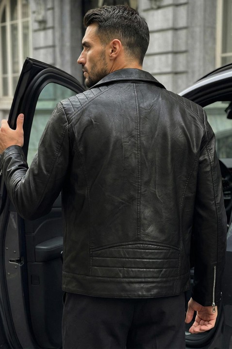 Ανδρικό μπουφάν FABRINZO, Χρώμα: μαύρο, IVET.EU - Εκπτώσεις έως -80%