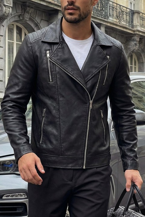 Ανδρικό μπουφάν FABRINZO, Χρώμα: μαύρο, IVET.EU - Εκπτώσεις έως -80%