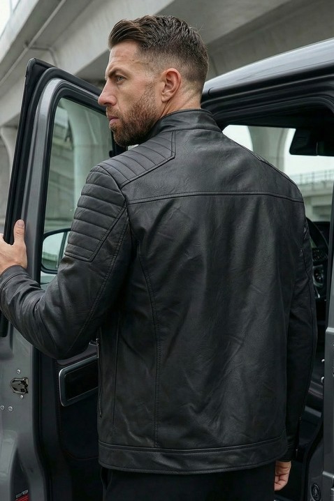 Ανδρικό μπουφάν MARTINEZO, Χρώμα: μαύρο, IVET.EU - Εκπτώσεις έως -80%